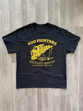foo fighters irving plaza nyc secret show 2026 official t-shirt